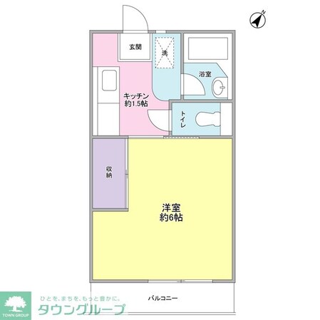 メゾン・ルミエールの物件間取画像